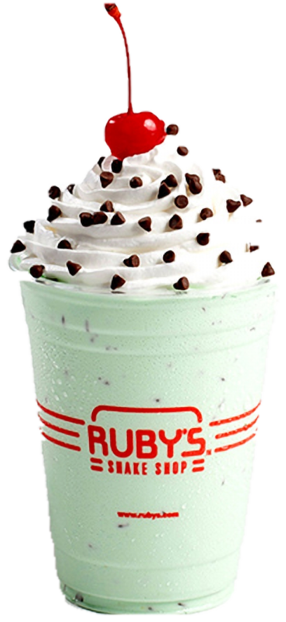 Mint Chocolate Chip shake